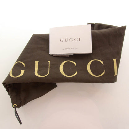 Gucci Leather Horsebit Embossed Hobo Chocolate 8 of 8