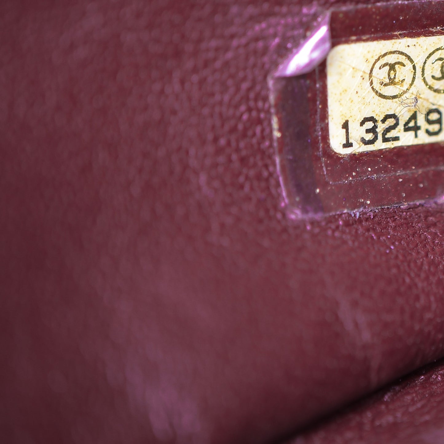 Lambskin Quilted Jumbo Single Flap Black