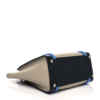 Celine Shiny Smooth Calfskin Micro Tri-Color Luggage Quartz 4 of 15