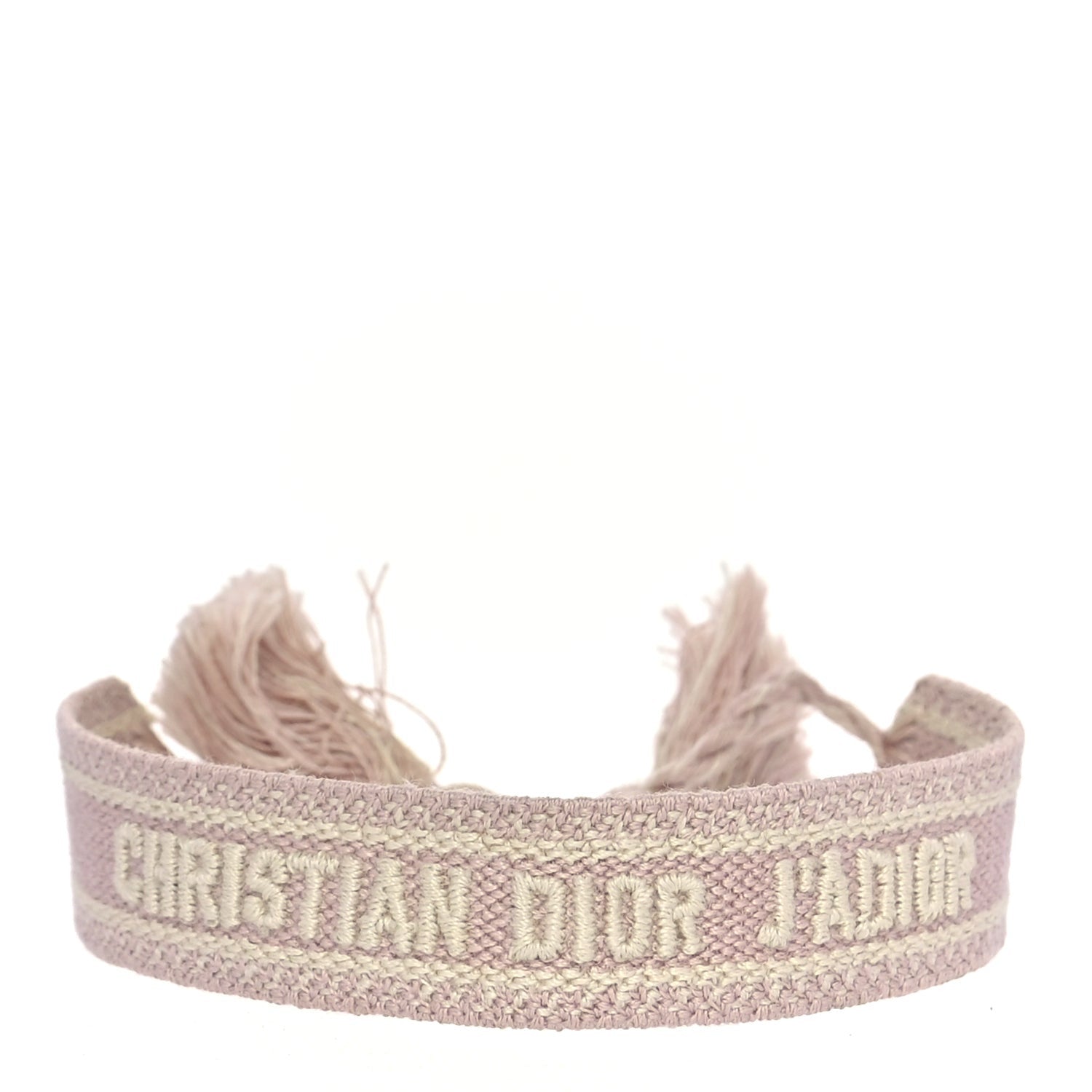 Christian Dior Woven Cotton J'Adior Friendship Bracelet Se Pink 3 of 6
