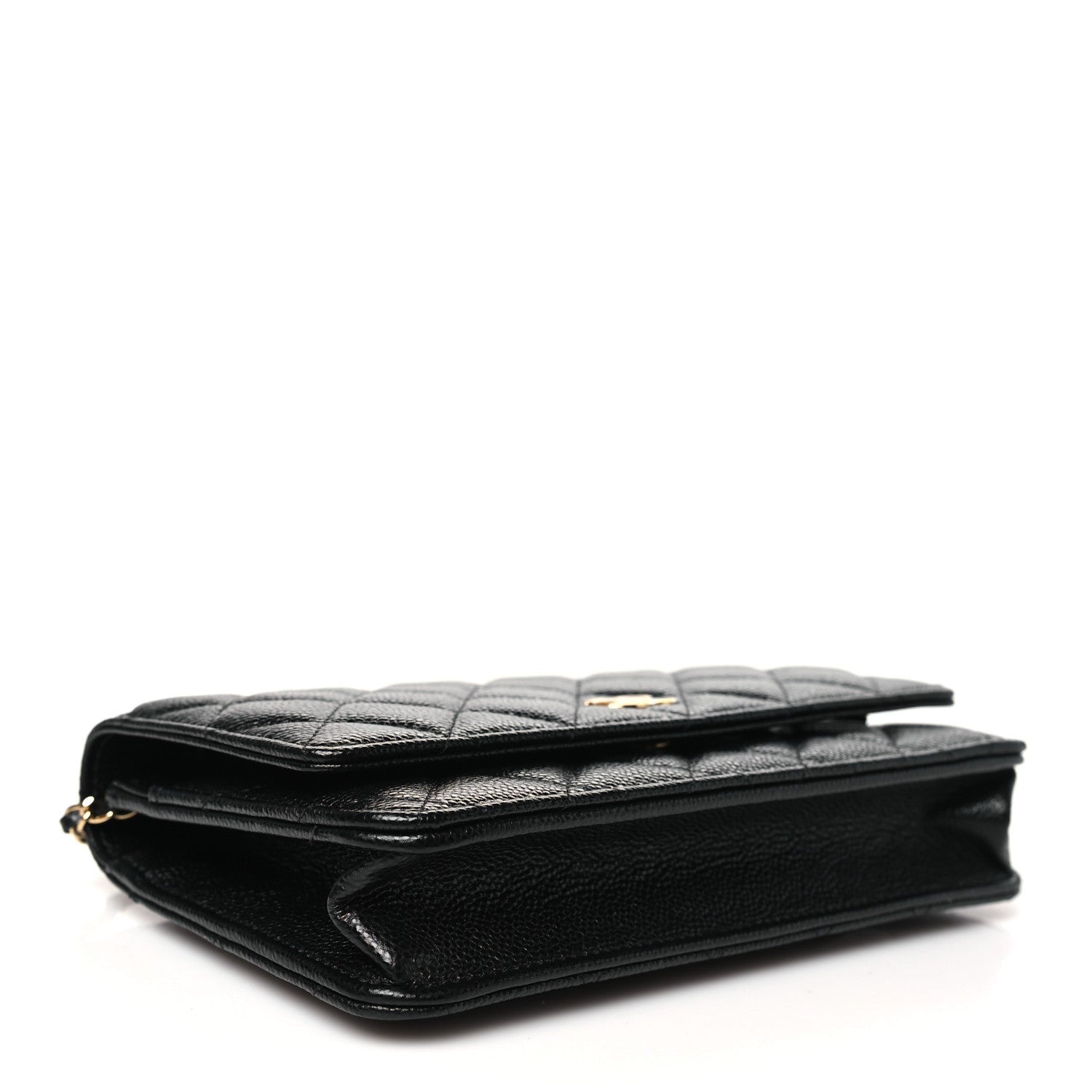Chanel Caviar Quilted Miss Coco Wallet On Chain WOC Black 4 of 7