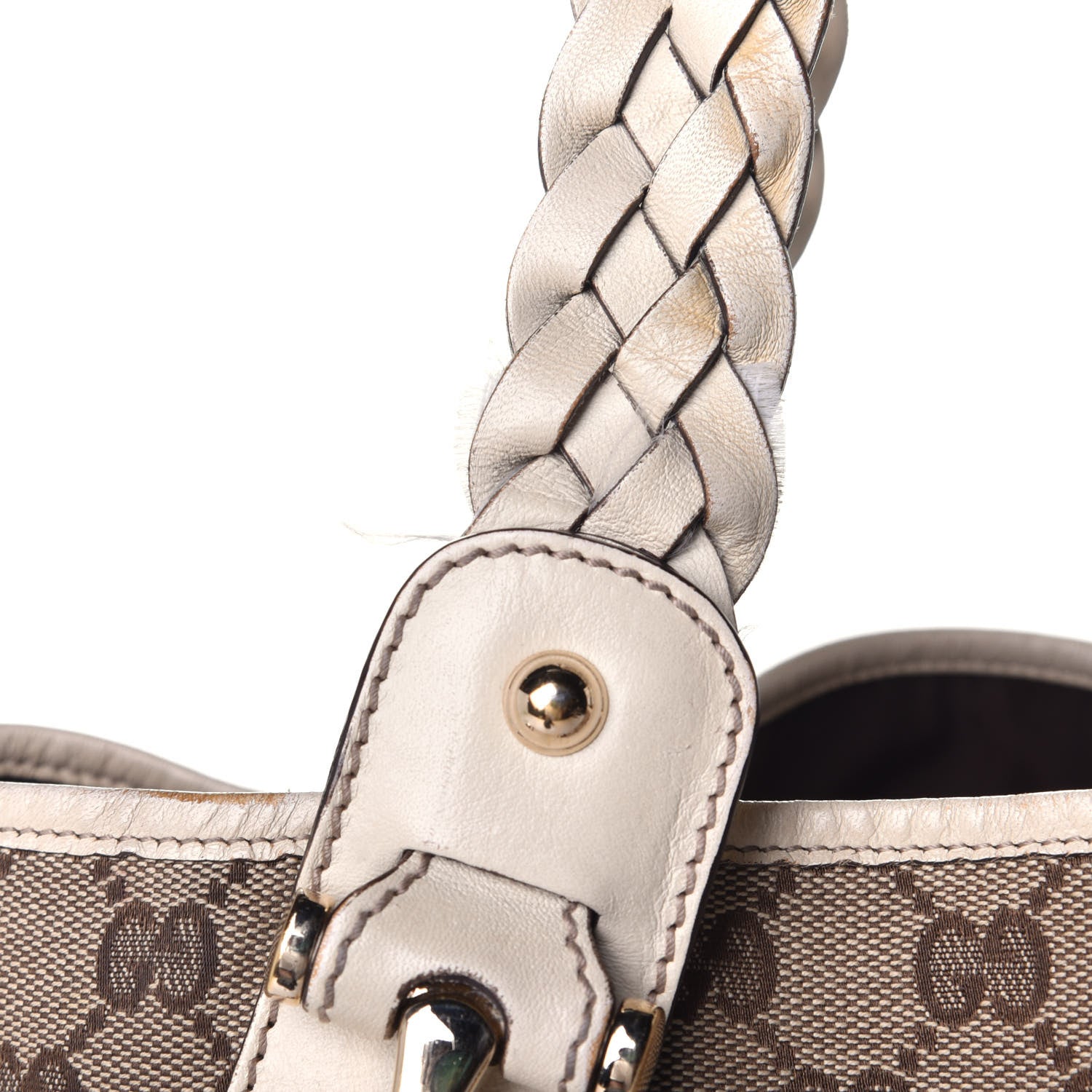 Gucci Monogram Small Pelham Shoulder Bag Off White 9 of 10