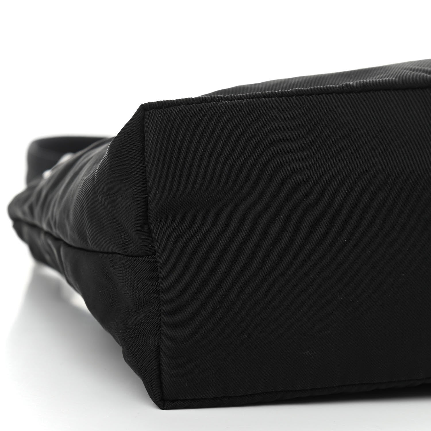 Prada Tessuto Nylon Shoulder Bag Black 9 of 15