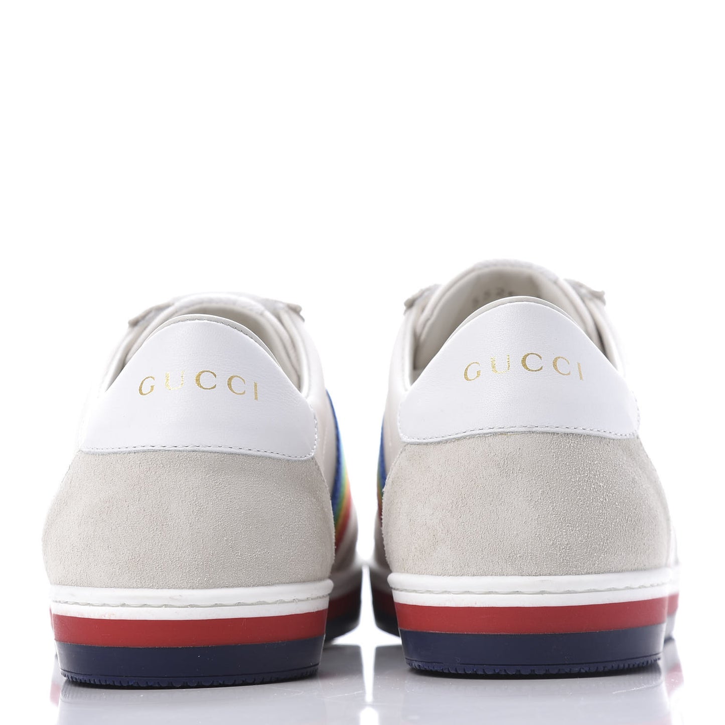 Suede Rainbow Womens G74 Sneakers 37 White