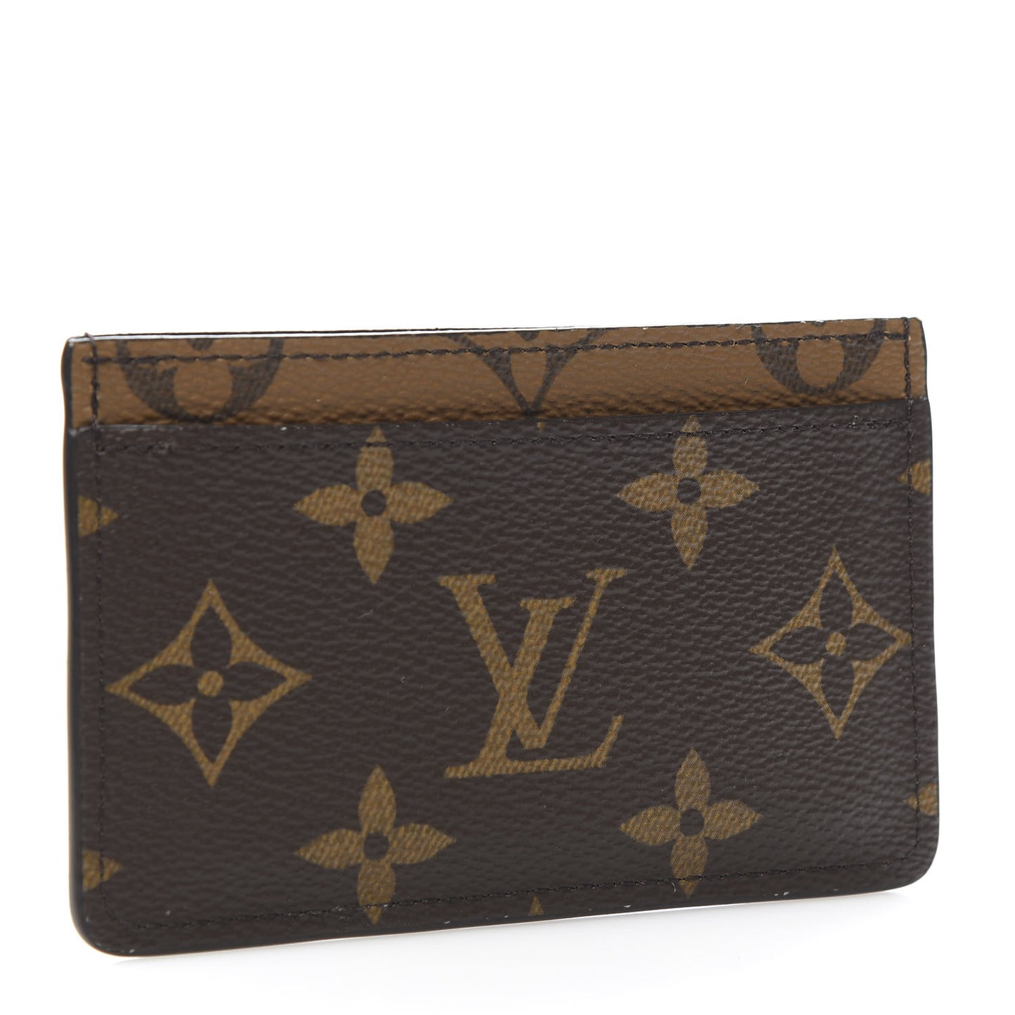 Reverse Monogram Card Holder