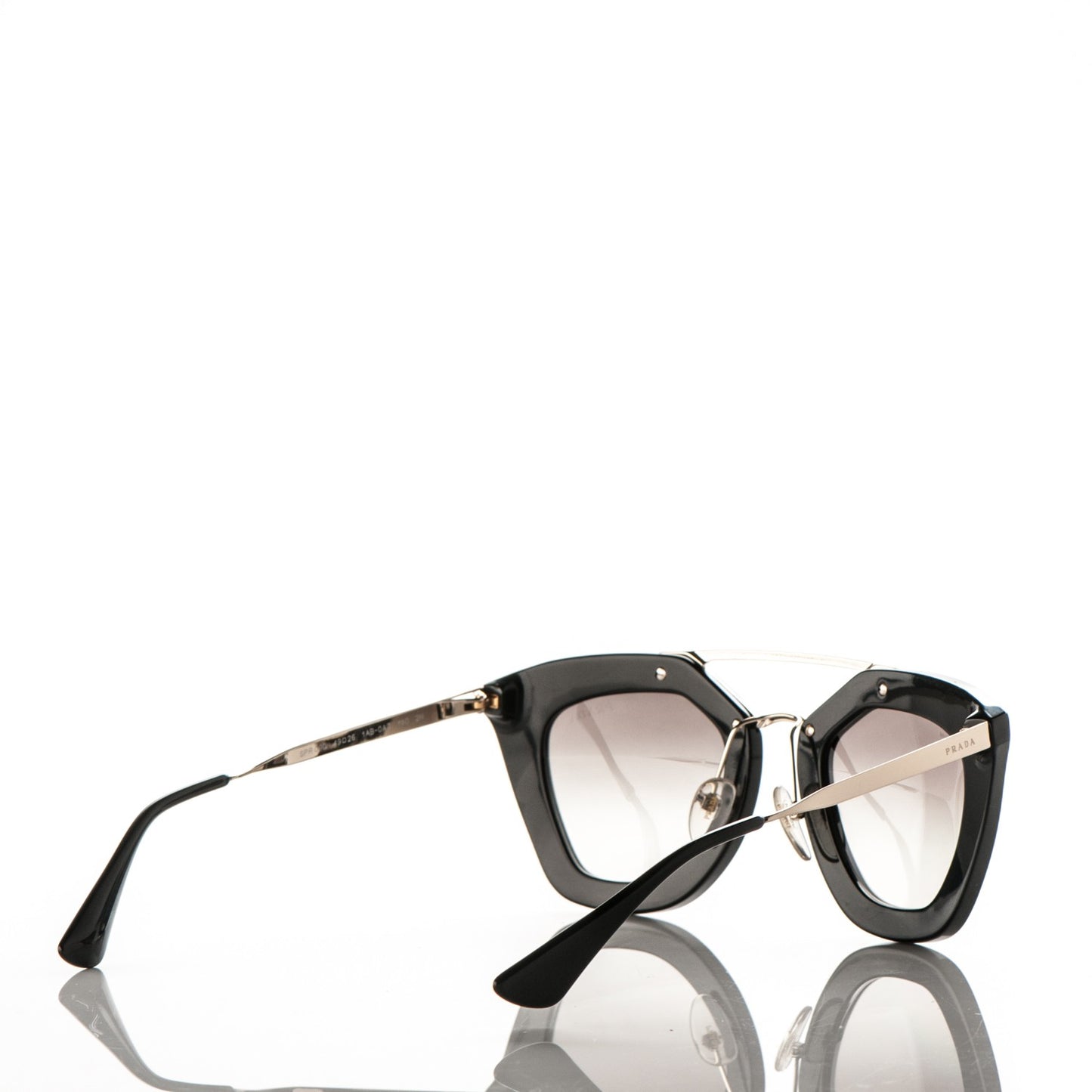 Acetate Cinema Sunglasses SPR 09Q Black