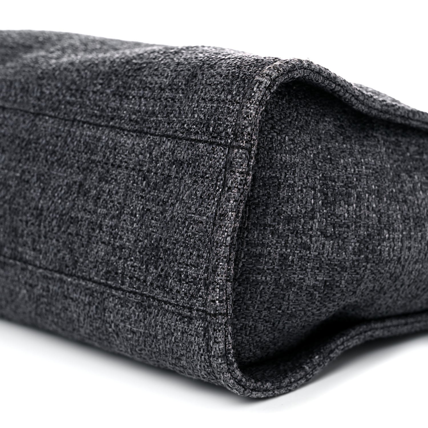 Chanel Lurex Boucle Small Deauville Tote Black 9 of 10