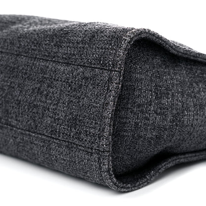 Chanel Lurex Boucle Small Deauville Tote Black 9 of 10