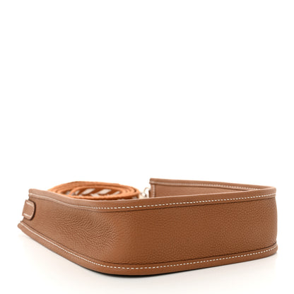 Hermes Taurillon Maurice Amazone Evelyne TPM Gold White 4 of 11