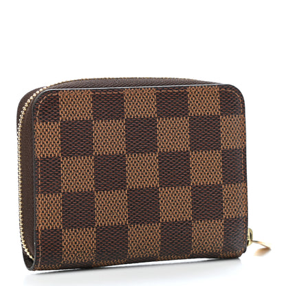Louis Vuitton Damier Ebene Zippy Coin Purse 2 of 4