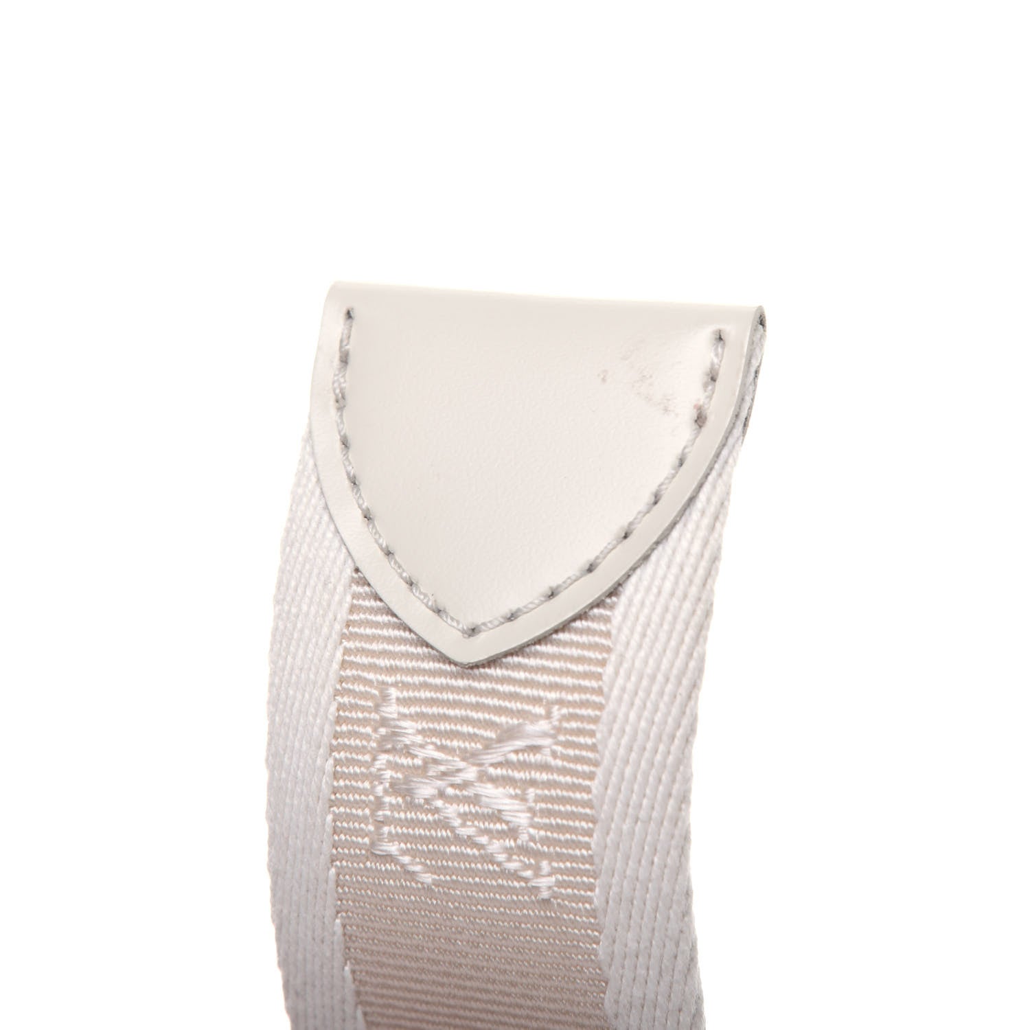 Louis Vuitton Canvas Monogram LV Cut Belt 90 36 White 8 of 11