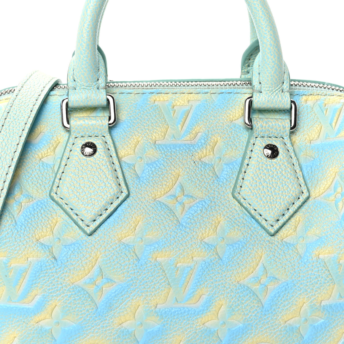 Louis Vuitton Empreinte Monogram Summer Stardust Speedy 20 Water Green 6 of 8