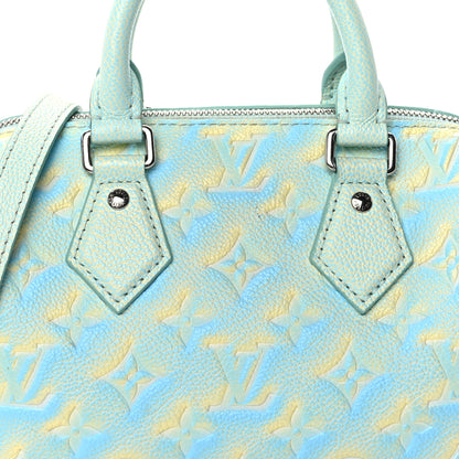 Louis Vuitton Empreinte Monogram Summer Stardust Speedy 20 Water Green 6 of 8