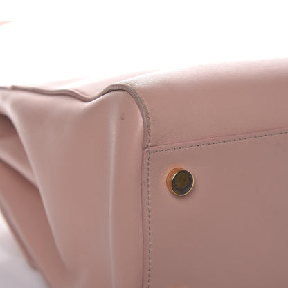 Saint Laurent Calfskin Medium Moujik Top Handle Bag Pale Blush 10 of 17