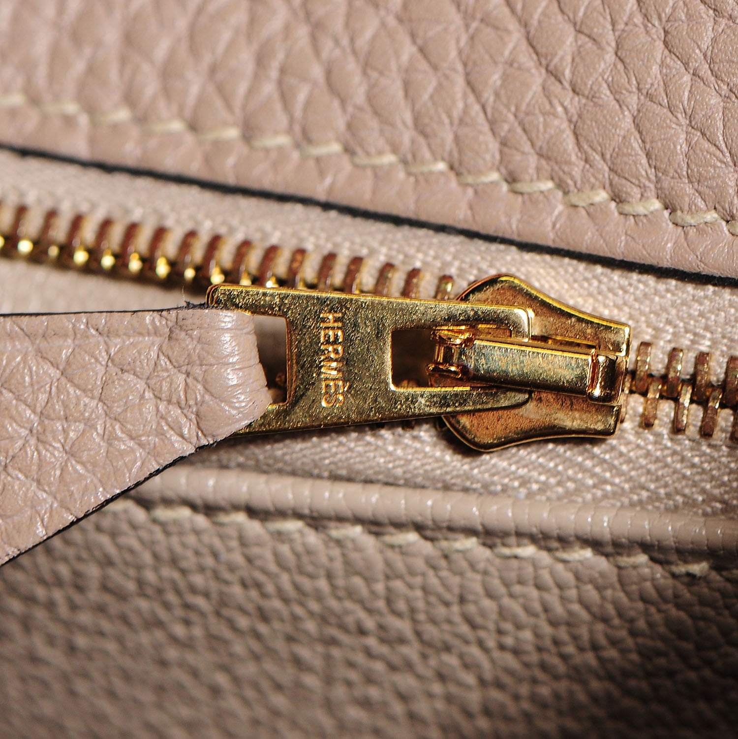 Hermes Taurillon Clemence Kelly Retourne 28 Gris Tourterelle 17 of 26