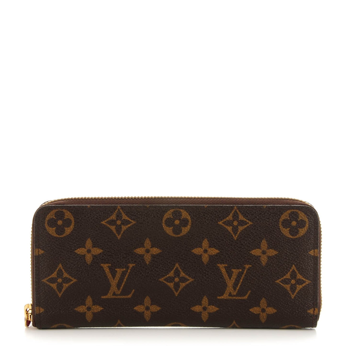 Monogram Clemence Wallet Fuchsia