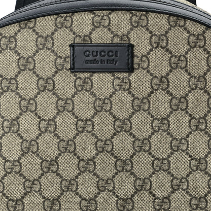 Gucci GG Supreme Monogram Medium Backpack  Black 6 of 8
