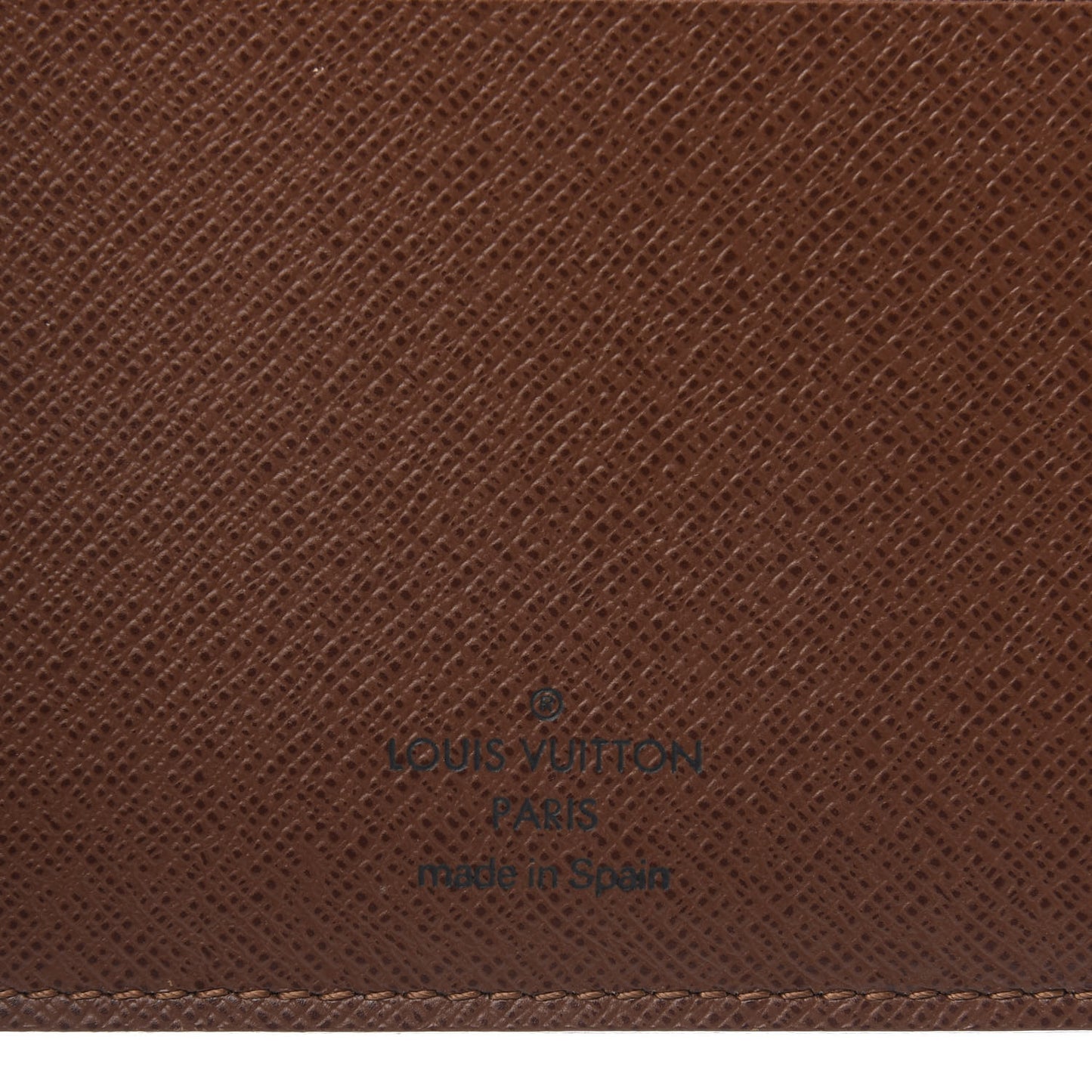 Monogram Desk Agenda Cover