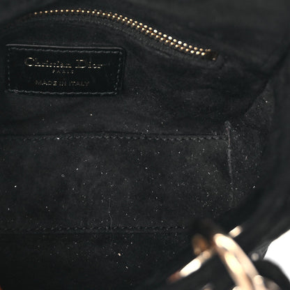 Christian Dior Velvet Mini Lady Dior Black 4 of 8