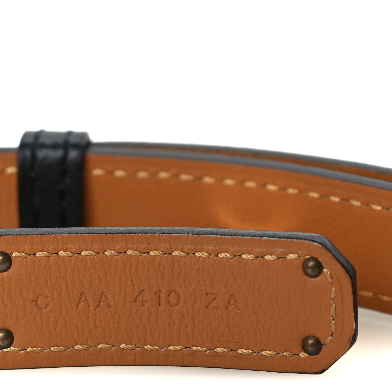 Hermes Epsom Kelly Belt  Black 4 of 5