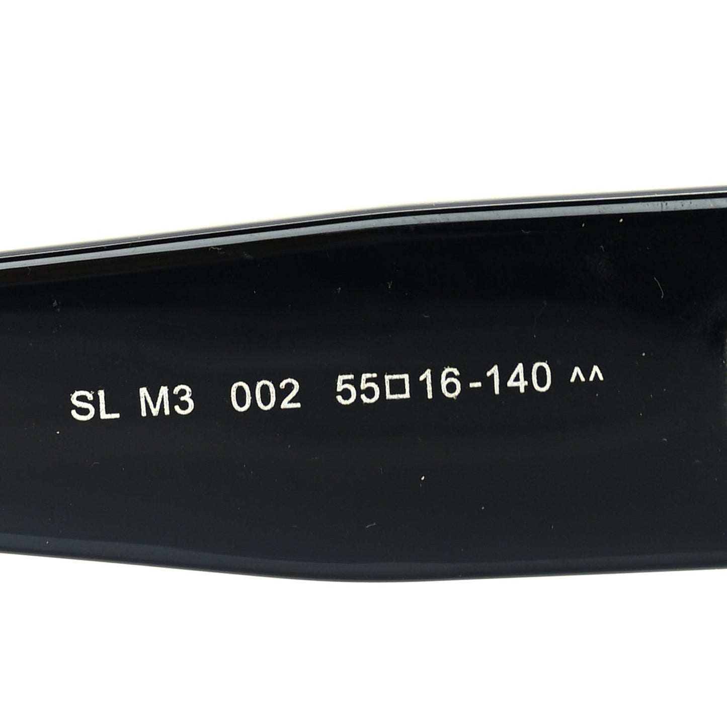 Acetate Cateye Sunglasses SL M95 F  Black