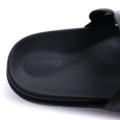 Hermes Nappa Extra Sandals 38.5 Black 9 of 10