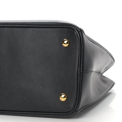 Prada Saffiano Lux Medium Tote Black 10 of 11