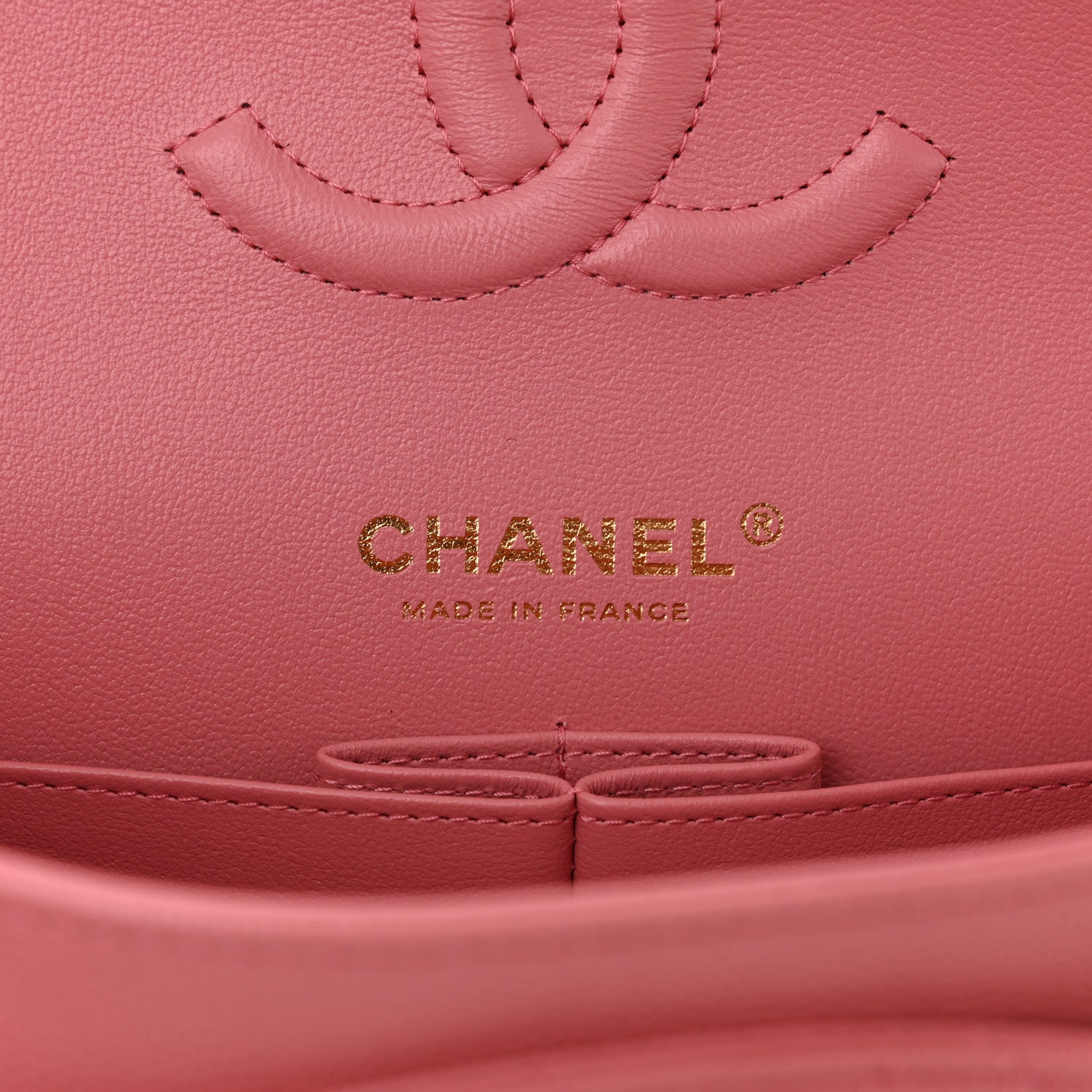 Chanel Caviar Quilted Medium Double Flap Pink 5 of 9