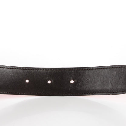 Hermes Togo Box 32mm H Belt 95 Orange Chocolate 8 of 9