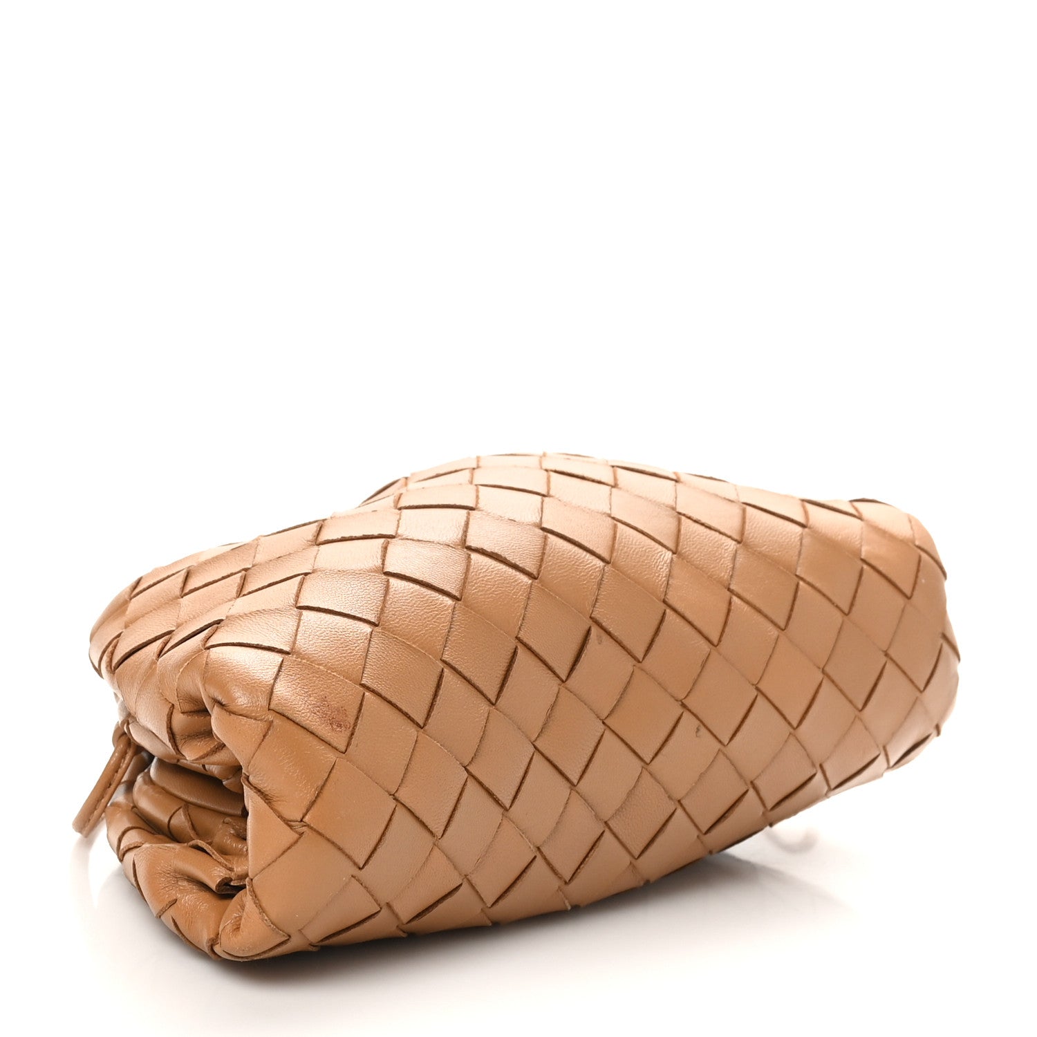 Bottega Veneta Nappa Intrecciato The Mini Pouch Carmel 4 of 11