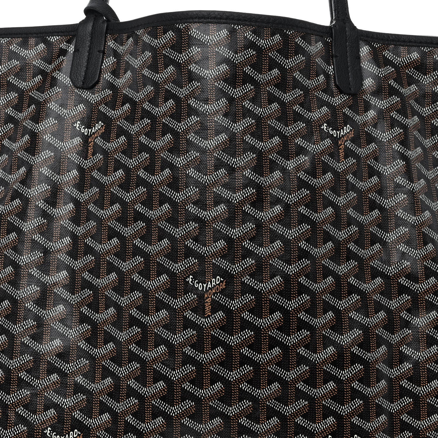 Goyard Goyardine Saint Louis GM Black 10 of 16