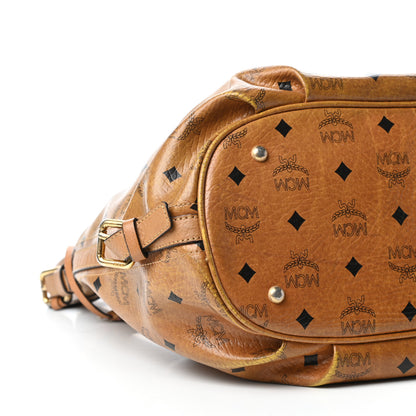 MCM Visetos Hobo Cognac 7 of 10