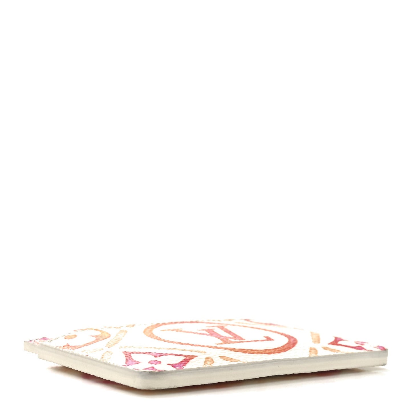 Monogram Tiles By The Pool Card Holder Coral