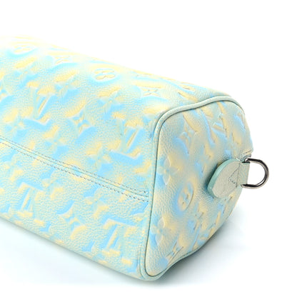 Louis Vuitton Empreinte Monogram Summer Stardust Speedy 20 Water Green 8 of 8