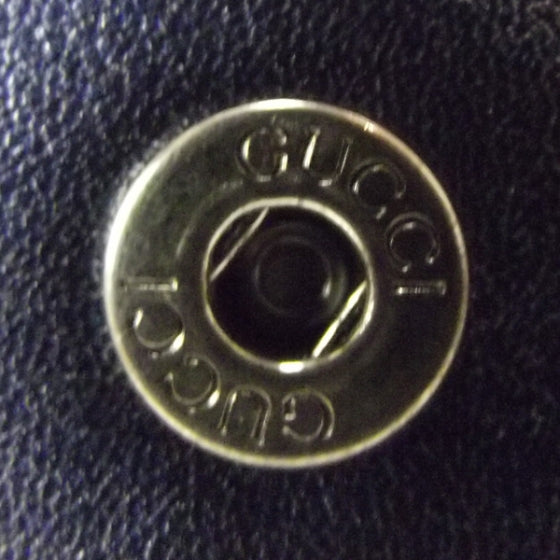 Metallic Leather Galaxy Continental Wallet Blue