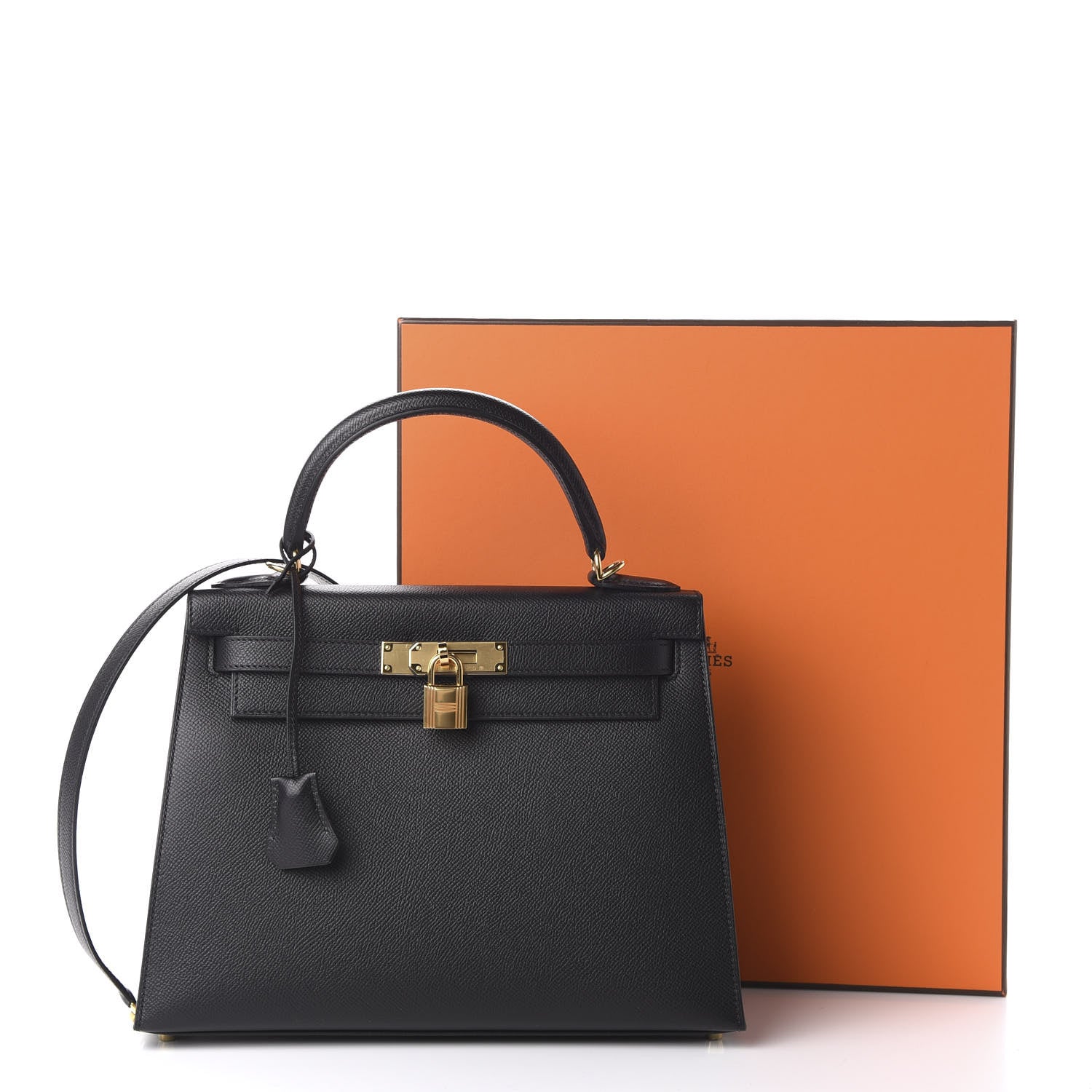 Hermes Epsom Kelly Sellier 28 Black 11 of 11