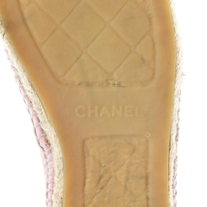 Chanel Lambskin CC Espadrilles 41 Light Pink 8 of 15