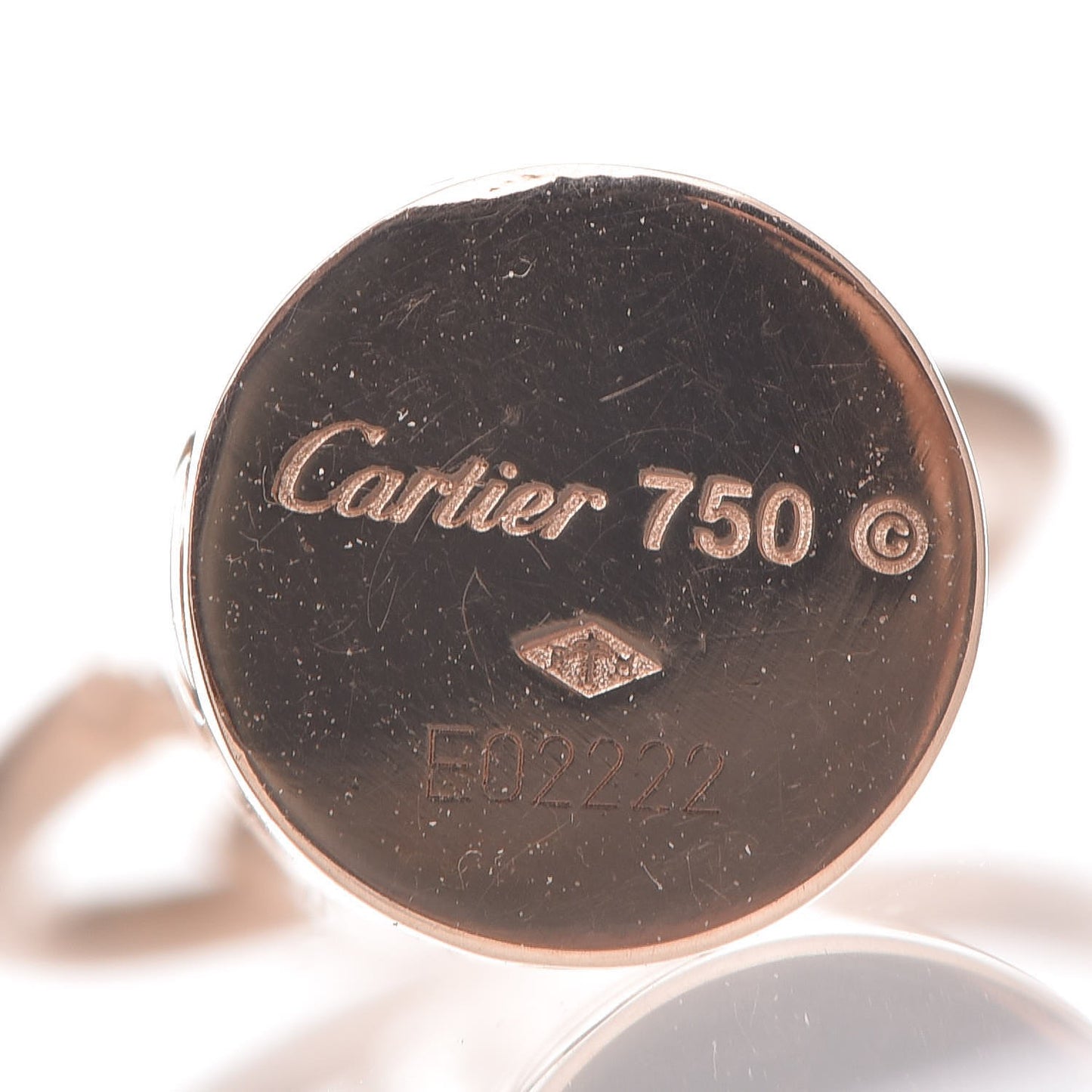 18K Pink Gold LOVE Screwdriver Pendant