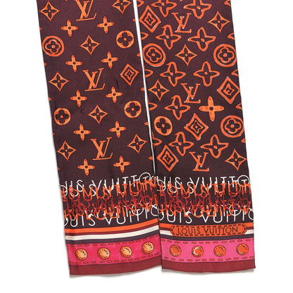 Louis Vuitton Silk Monogram Map Bandeau Orient 6 of 6