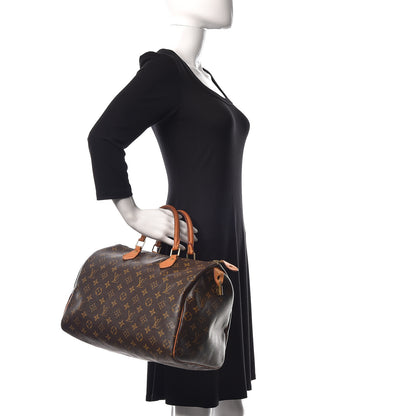 Louis Vuitton Monogram Speedy 35 2 of 18