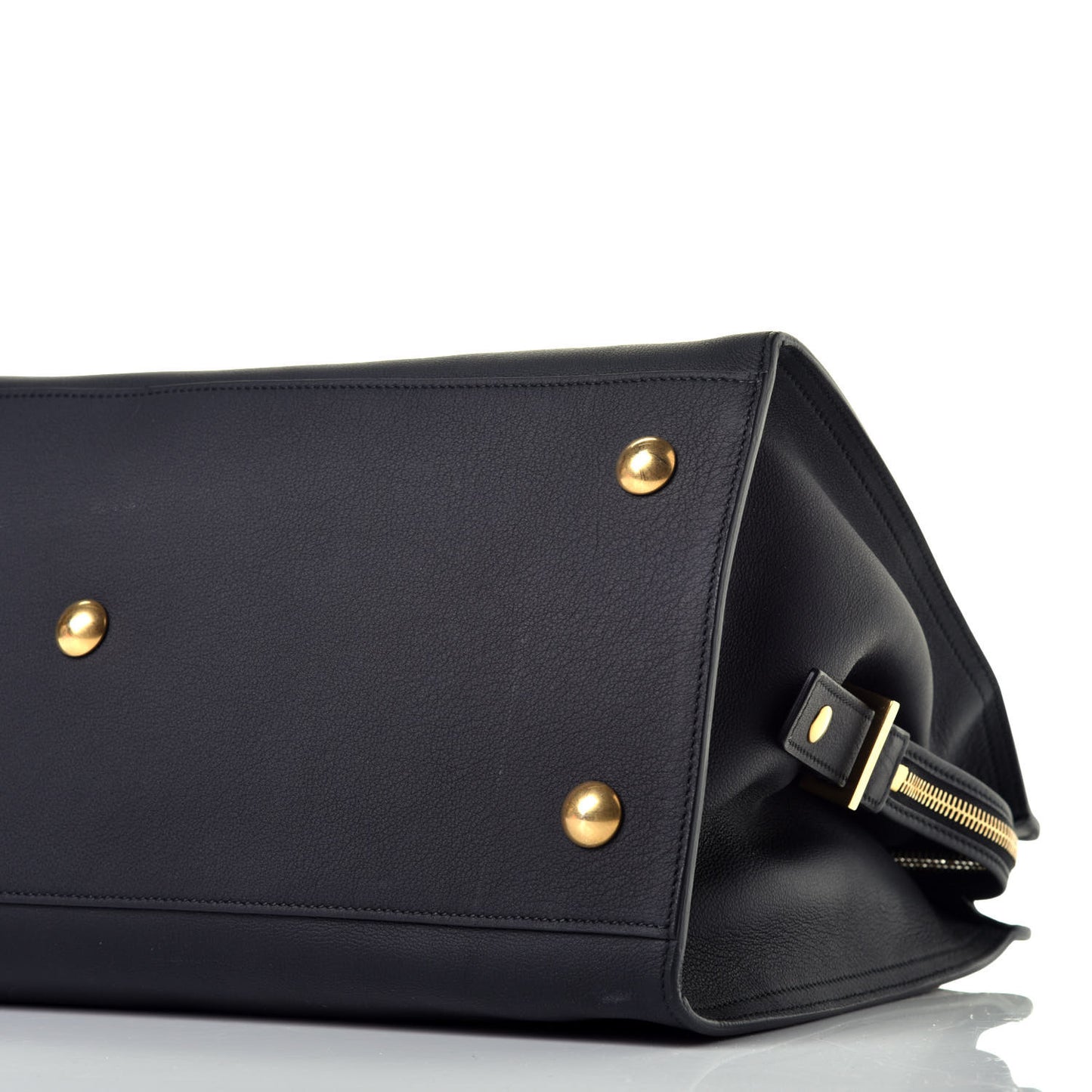 Calfskin Medium Classic Y Cabas Black