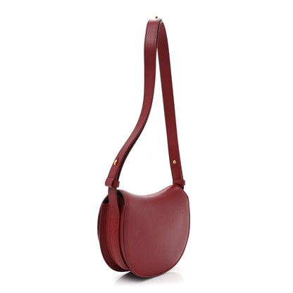 Burberry Calfskin Mini Rocking Horse Crossbody Dark Red 3 of 12