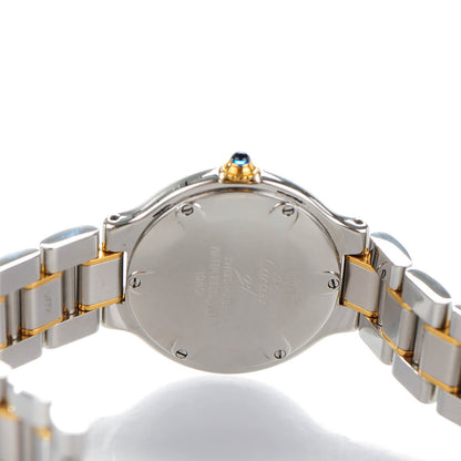 Cartier Stainless Steel 18K Yellow Gold 28mm Must De 21 Quartz Watch 5 of 8