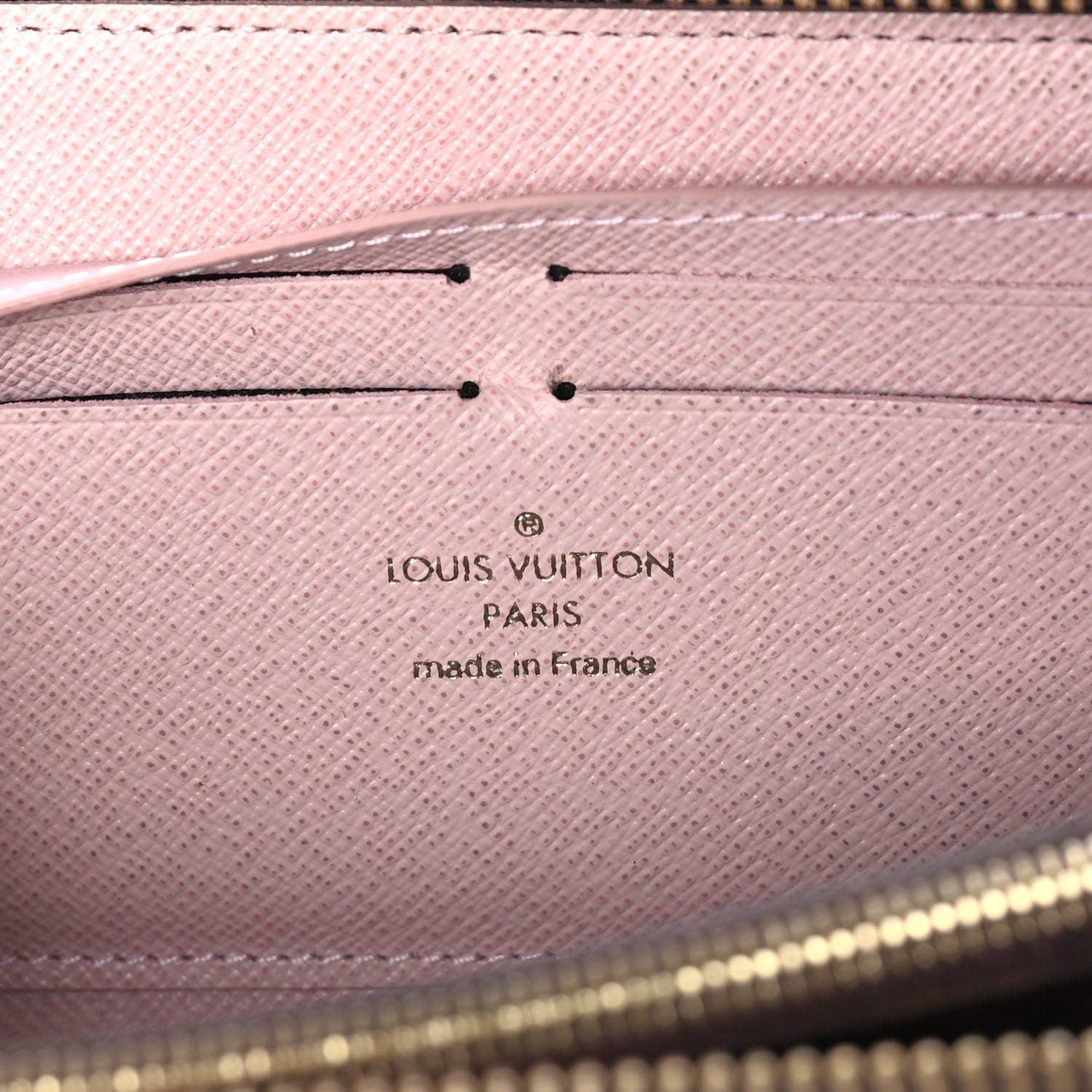 Louis Vuitton Monogram Clemence Wallet Rose Ballerine 7 of 7