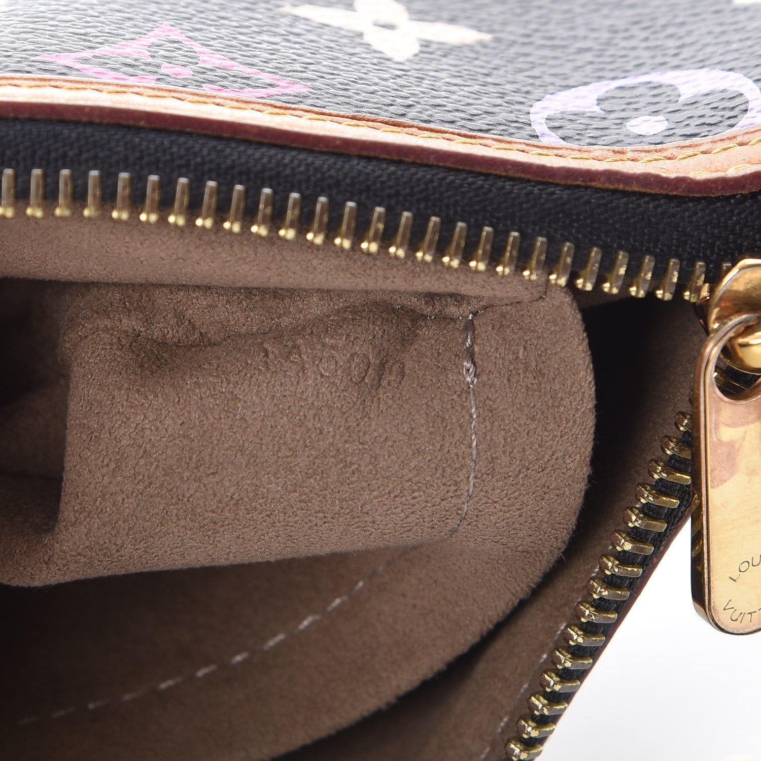 Louis Vuitton Monogram Multicolor Pochette Milla MM Black 7 of 14
