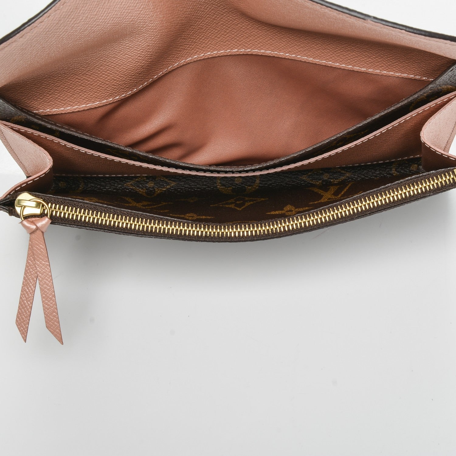 Louis Vuitton Monogram Emilie Wallet Rose Nacre 6 of 7