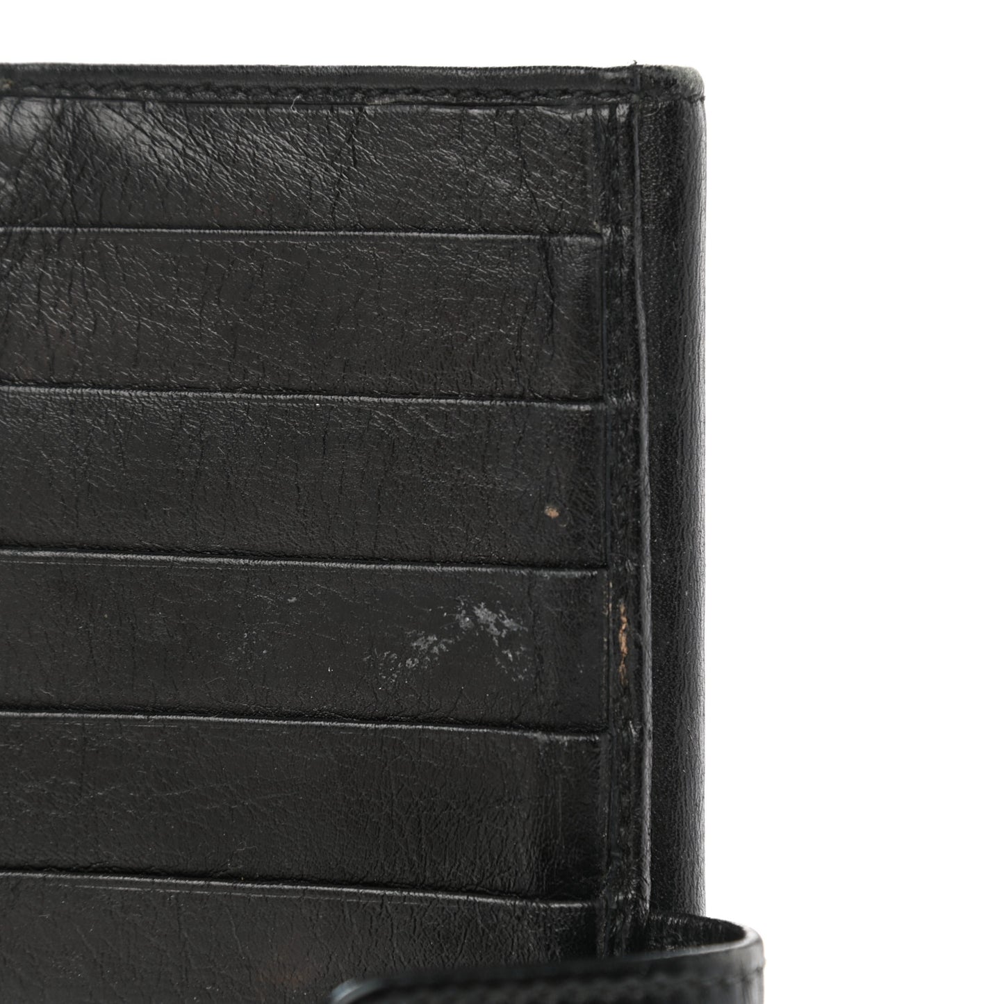 Calfskin Britt Continental Wallet Black