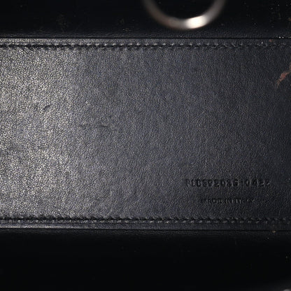 Saint Laurent Calfskin Crocodile Embossed Nano Sac De Jour Black 4 of 8