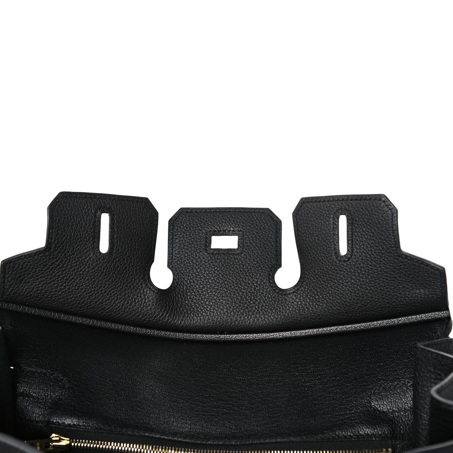 Hermes Togo Birkin 25 Black 17 of 34