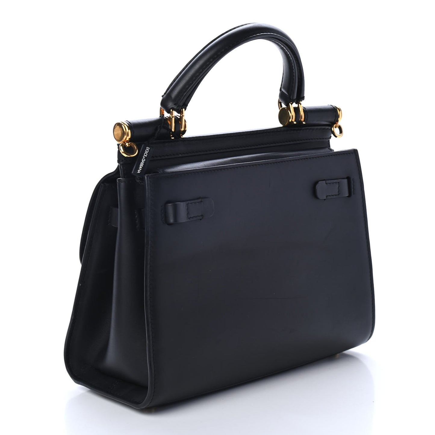 Calfskin Small Sicily 58 Bag Black
